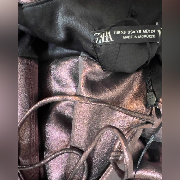 ZARA Voluminous Flower Dress - Picture 9 of 9